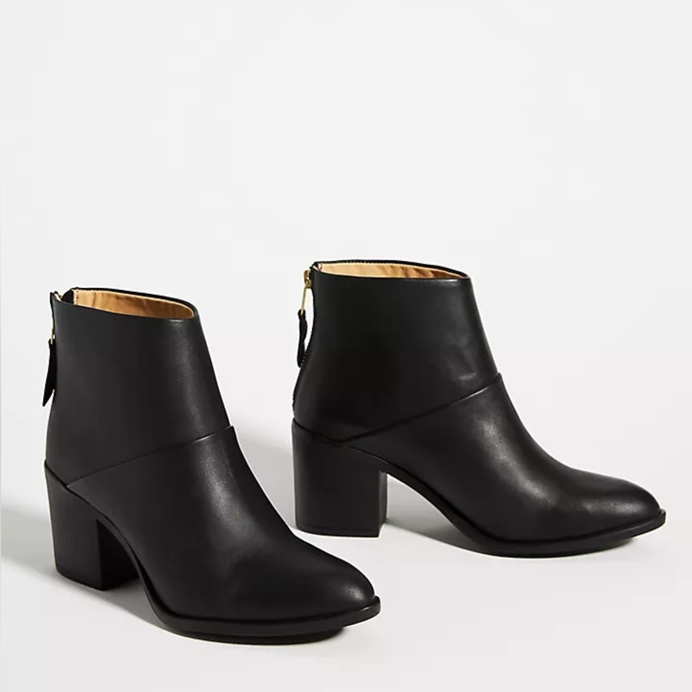 Nisolo Dari Commuter Boot — Black Leather — 8.5 🖤 Sleek | Minimal | Dress Boot